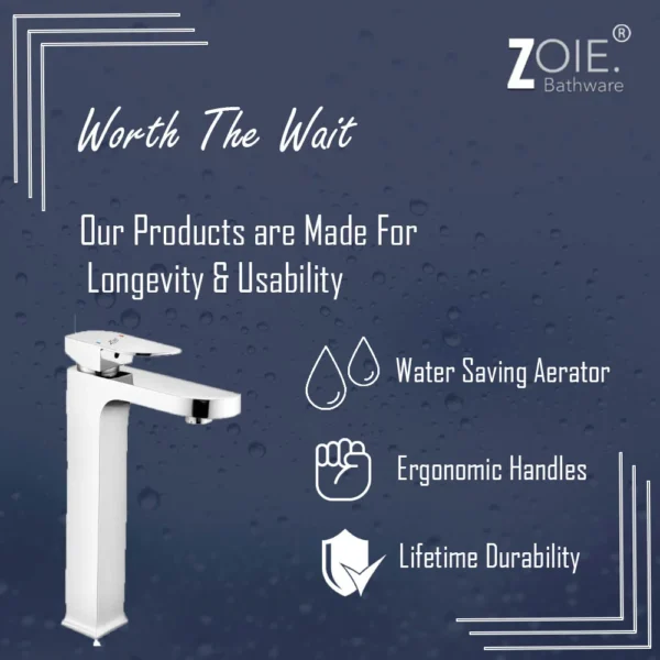 Single Lever Pillar Cock 300 MM By Zoie