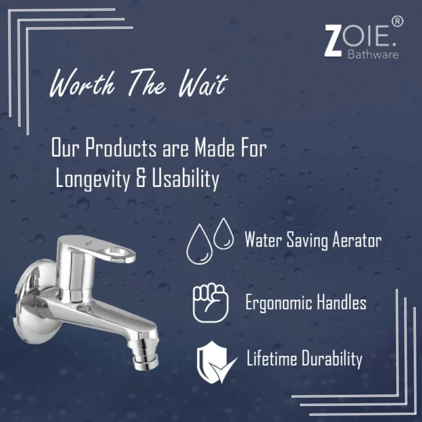 Bib Cock Washing Machine Tap By Zoie®- Orneo - Image 3