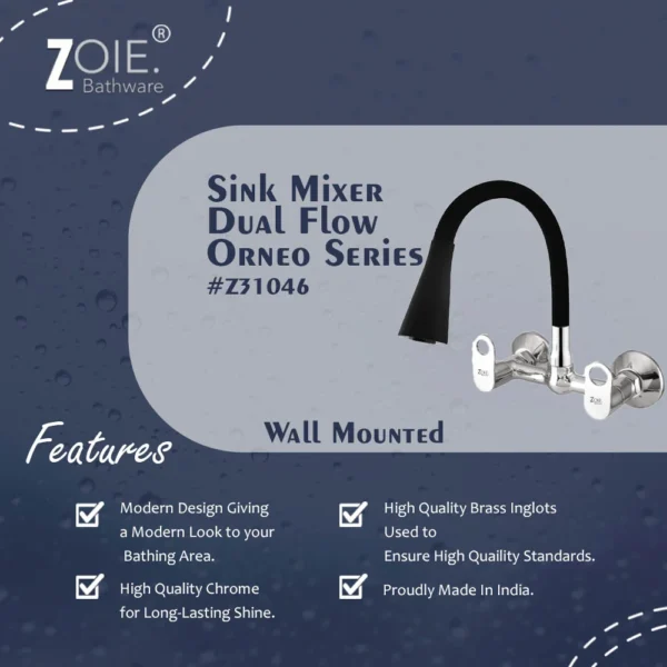 Kitchen Sink Mixer Dual Flow By Zoie®- Orneo - Image 2