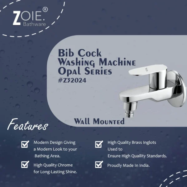 Bib Cock Washing Machine Tap By Zoie