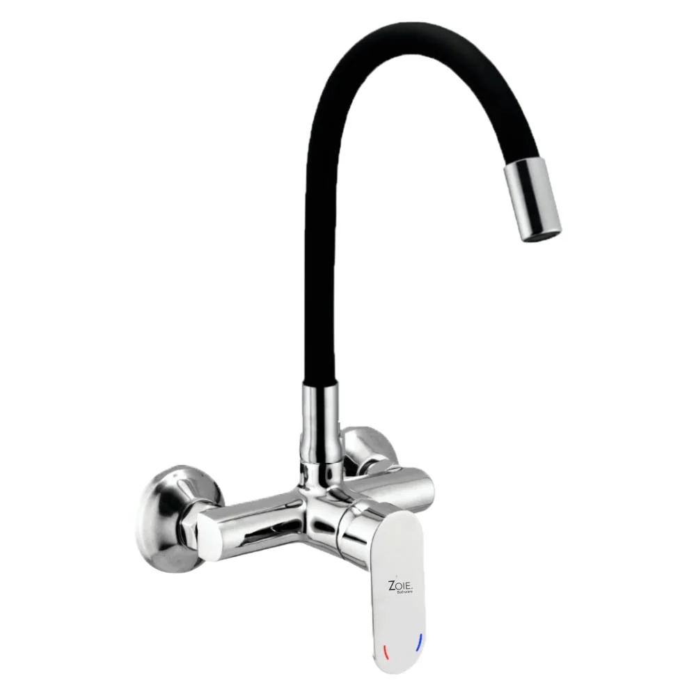 Sink Mixer Single Lever Single Flow Wall Mounted By Zoie®- Opal