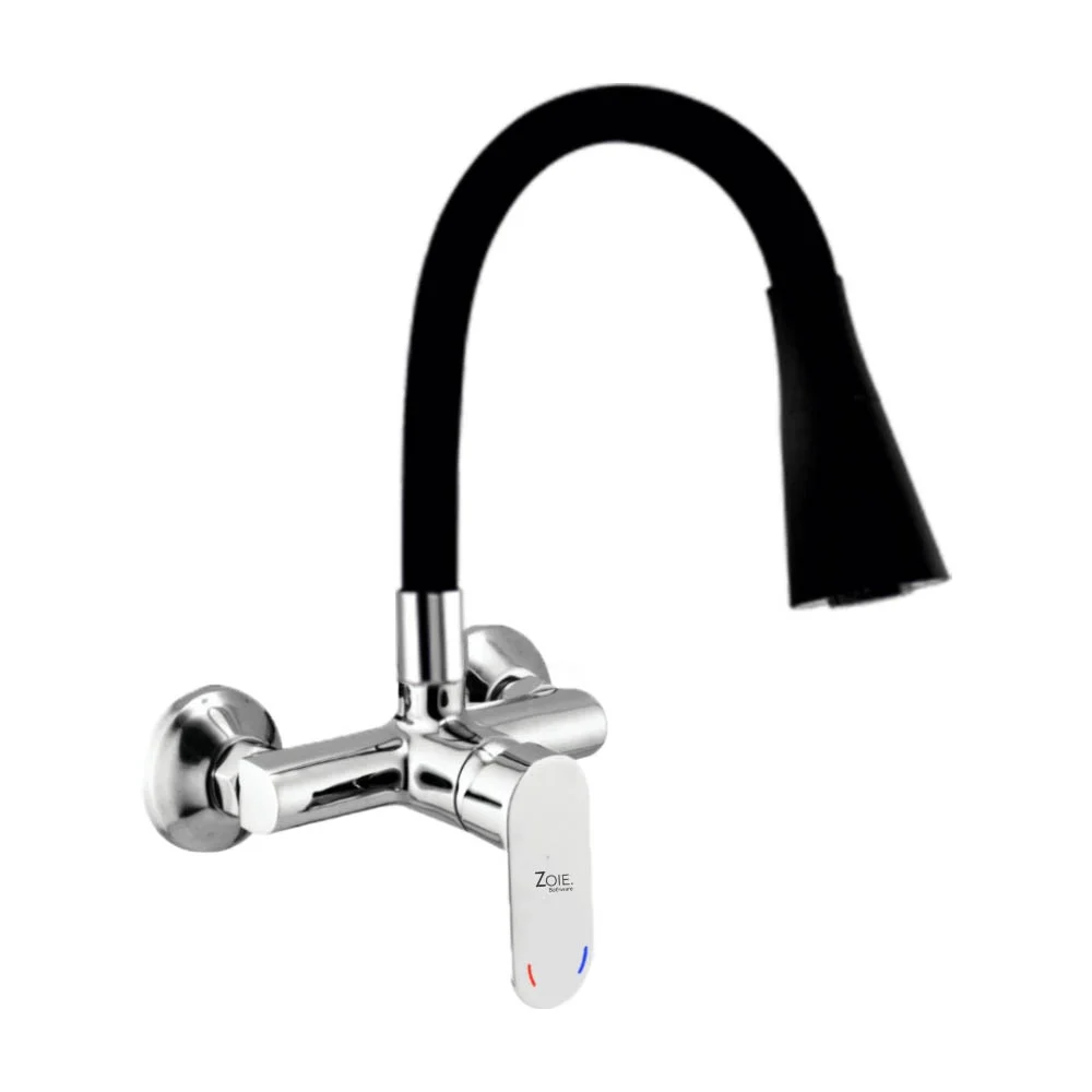 Sink Mixer Single Lever Dual Flow Wall Mounted By Zoie®- Opal
