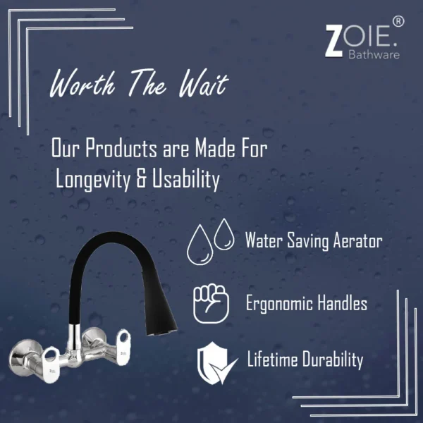 Kitchen Sink Mixer Dual Flow By Zoie®- Orax - Image 3