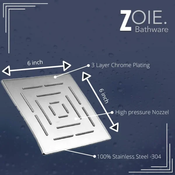 Amaze Shower 150MM By Zoie® - Image 4