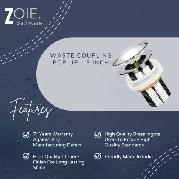 Waste Coupling Pop Up By Zoie