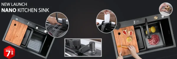 Nano Kitchen Sink By Zoie® - Image 3